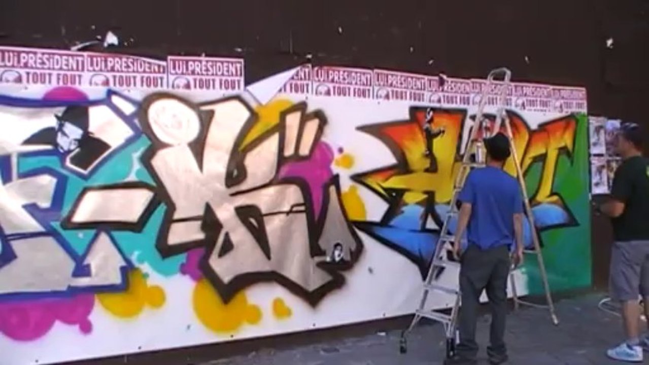 Festival Graff-ik'Art Gare Lyon Part Dieu (Psyko Culture)