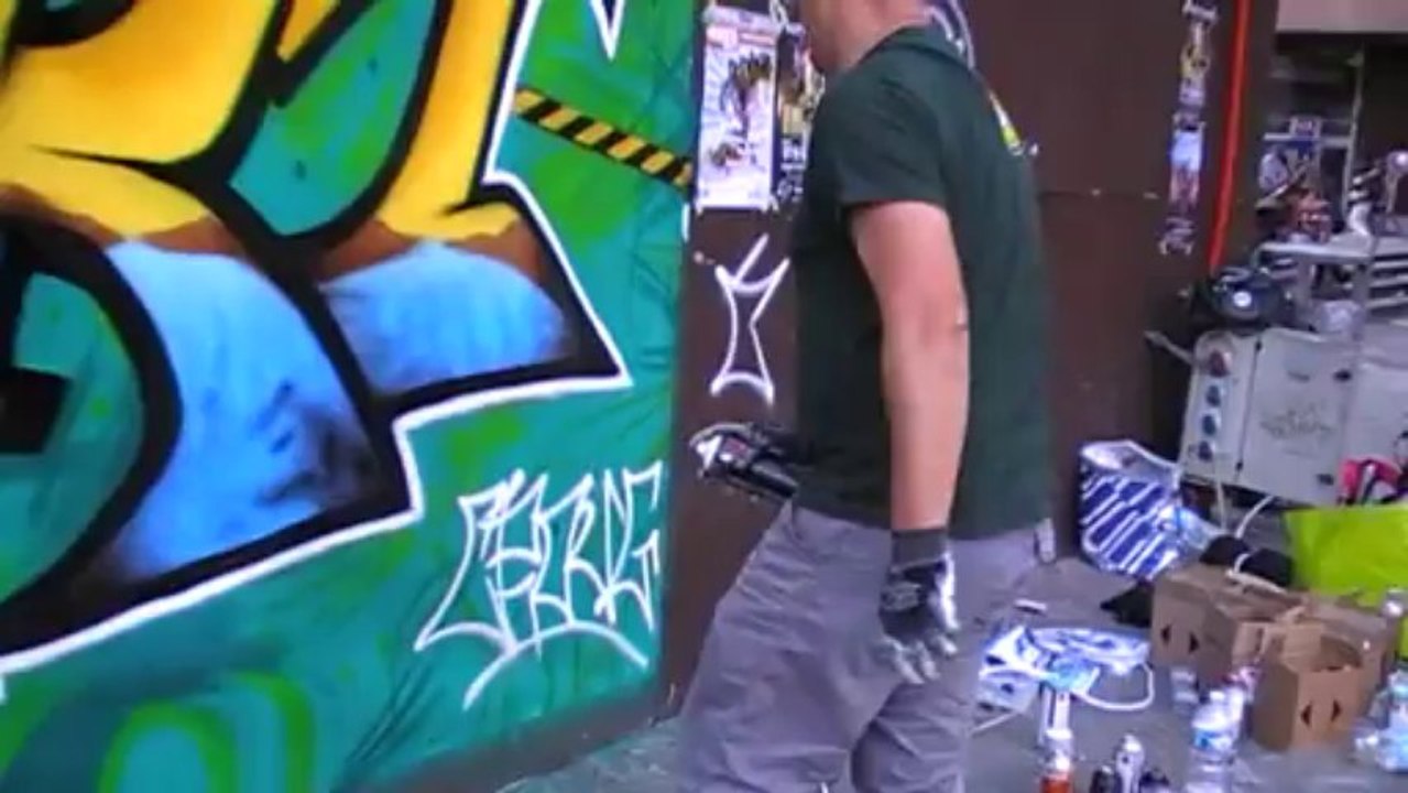 Blaze Croug Festival Graff-ik'Art Gare Lyon Part Dieu (Psyko Culture)