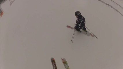 Go Pro HD Hero 2 - Ski Collision Accident