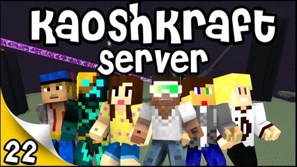 KaoshKraft Server - EP 22 - Killing the ENDERDRAGON!