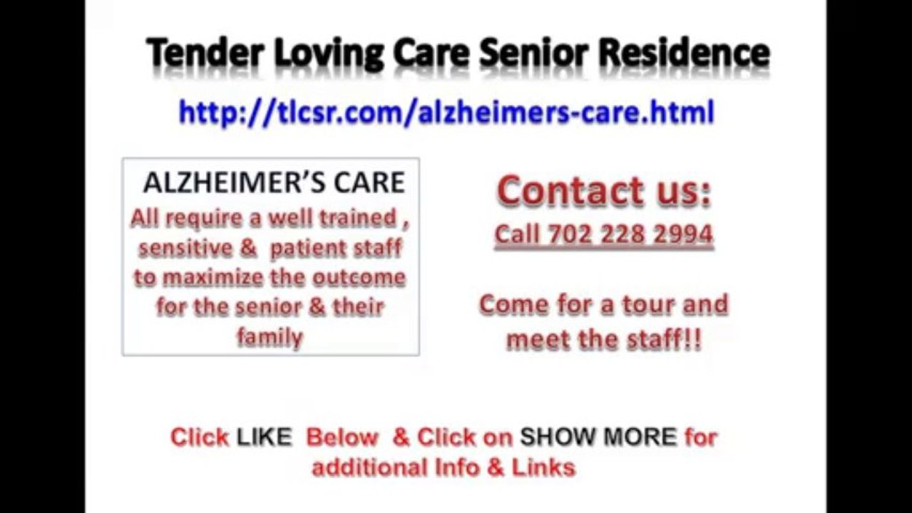 ALZHEIMER CARE NEWS FLASH: SAVE MONEY AND GET THE BEST ALZHEIMER CARE IN LAS VEGAS