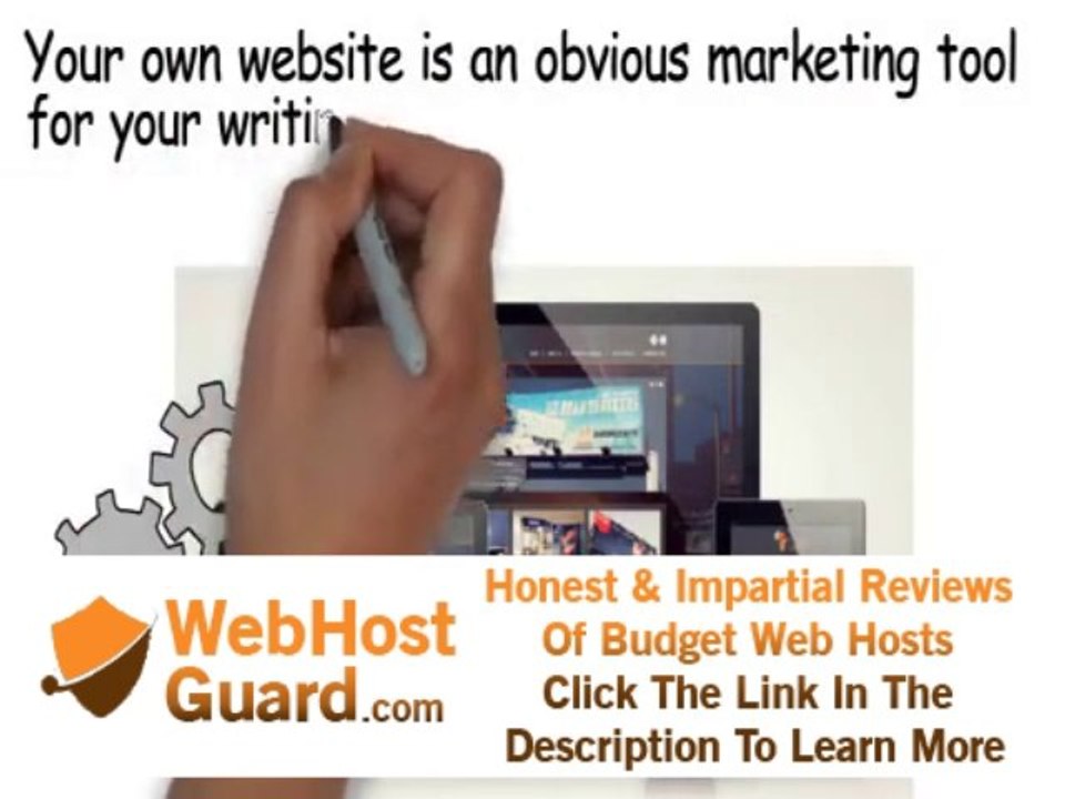 Build a Website, Host a Website, Website For Writer | aWebsite4Me.com