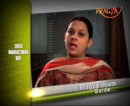 Check the best before and expiry date labels on foods,advised by Mrs. Rashmi Bhatia