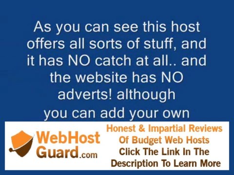 Webhosting for free! better then paid hosting