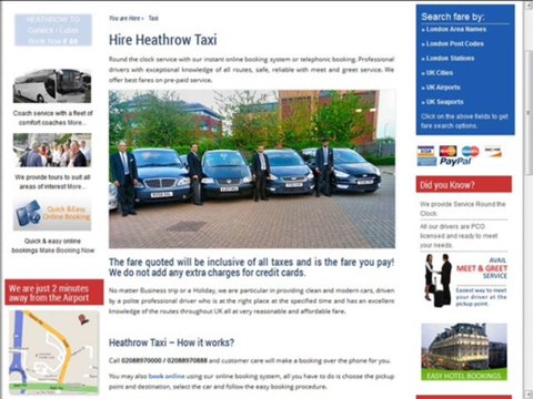 Cheap Heathrow Taxi | Cheap Taxi In London at Able Airport Cars