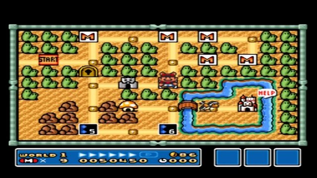 Super Mario AllStars : Super Mario Bros 3 - Snes9x 1.53 x64