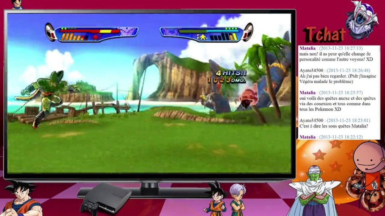 Dragon Ball Budokai 3 HD / Vegeta SAGA / Live #3