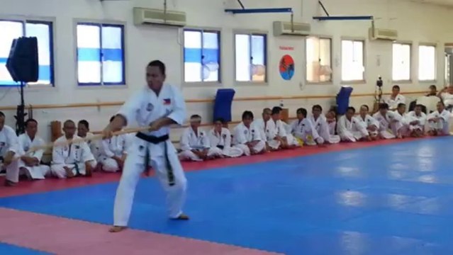 25th Silver Anniversary Bo Sensei Bong