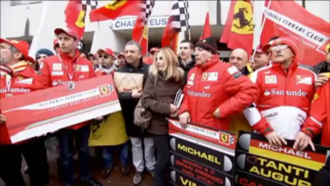 F1: Fans pilgern an Schumachers Geburtstag zur Klinik