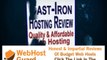 Cast Iron Hosting Review - Save up to 50% on web hosting