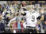 Watch Live NFL New Orleans at Philadelphia Online