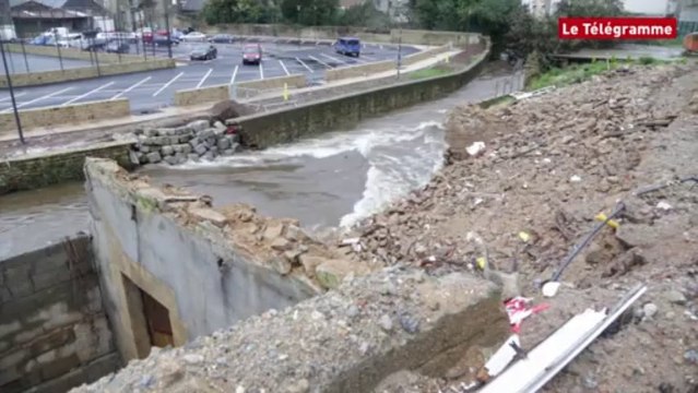 Quimperlé. Les pompiers préparent le pompage