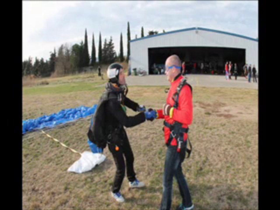 Saut tendem parachute Roses (Espagne)
