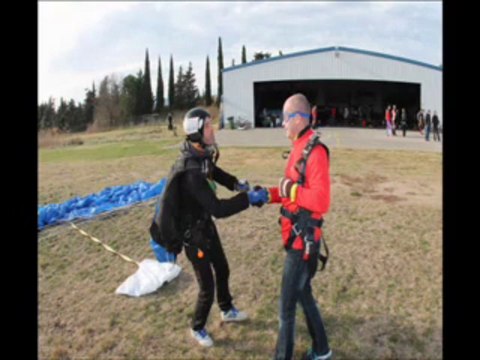 Saut tendem parachute Roses (Espagne)