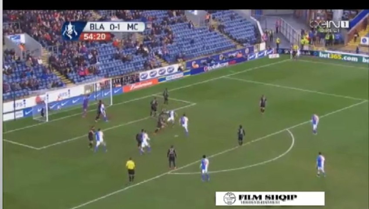 Blackburn 1-1 Manchester City - ALL GOALS  04.01.2014)
