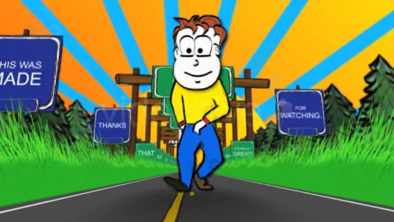 Toon Roadside Adventure - After Effects Template