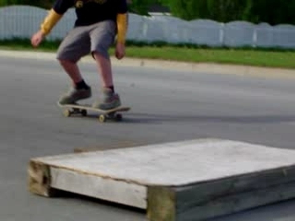 Chute skate en boardslide
