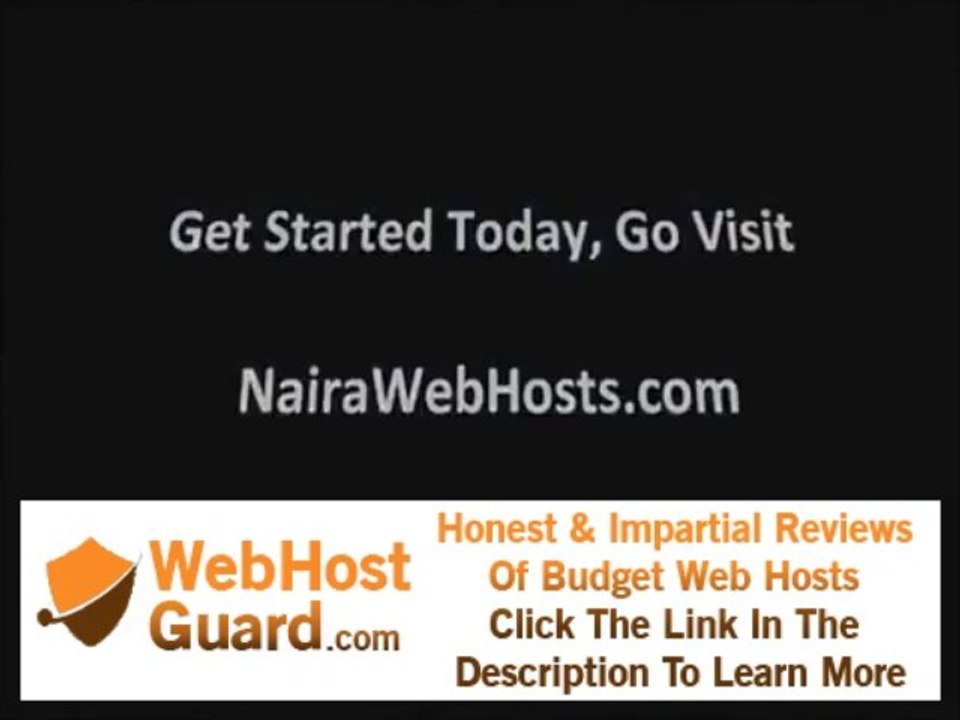 Nigerian Web Hosting Company| Best WebHosting Providers