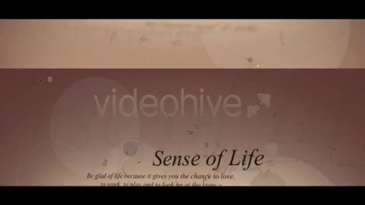 Sense - After Effects Template