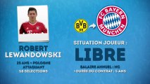 Officiel : Lewandowski débarque au Bayern !