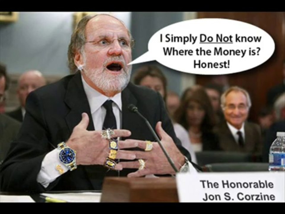 Why is Elizabeth Warren silent on Jon Corzine MF Global fraud?