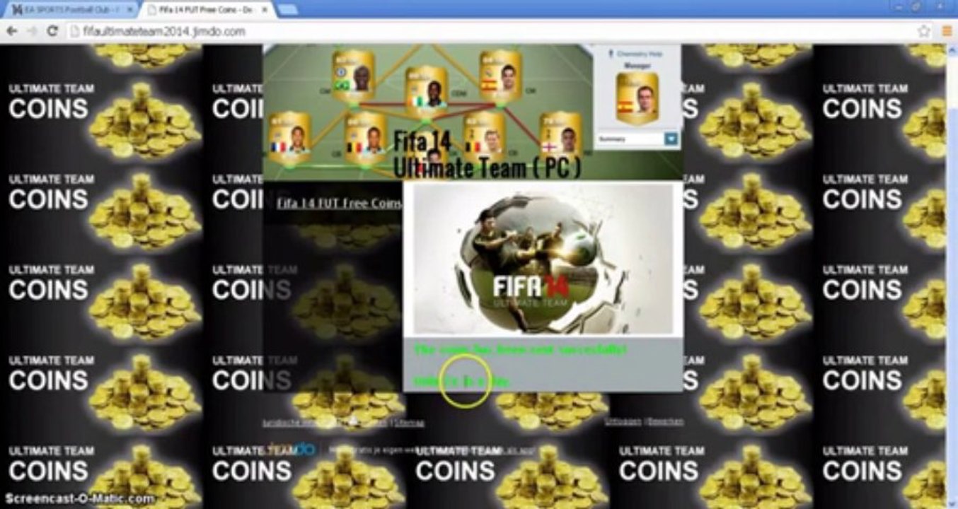 Fifa 14 Ultimate Team Coins Generator (PS3) - NEW 2014