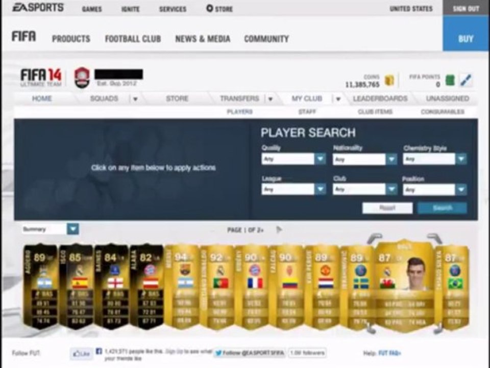 Fifa 14 Ultimate Team Coin Generator - Get Free Fifa 14 Ultimate Team Coins January 2014...