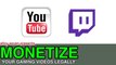 Monetize Your Gaming Videos - Developers and Publishers Who Allow Monetization