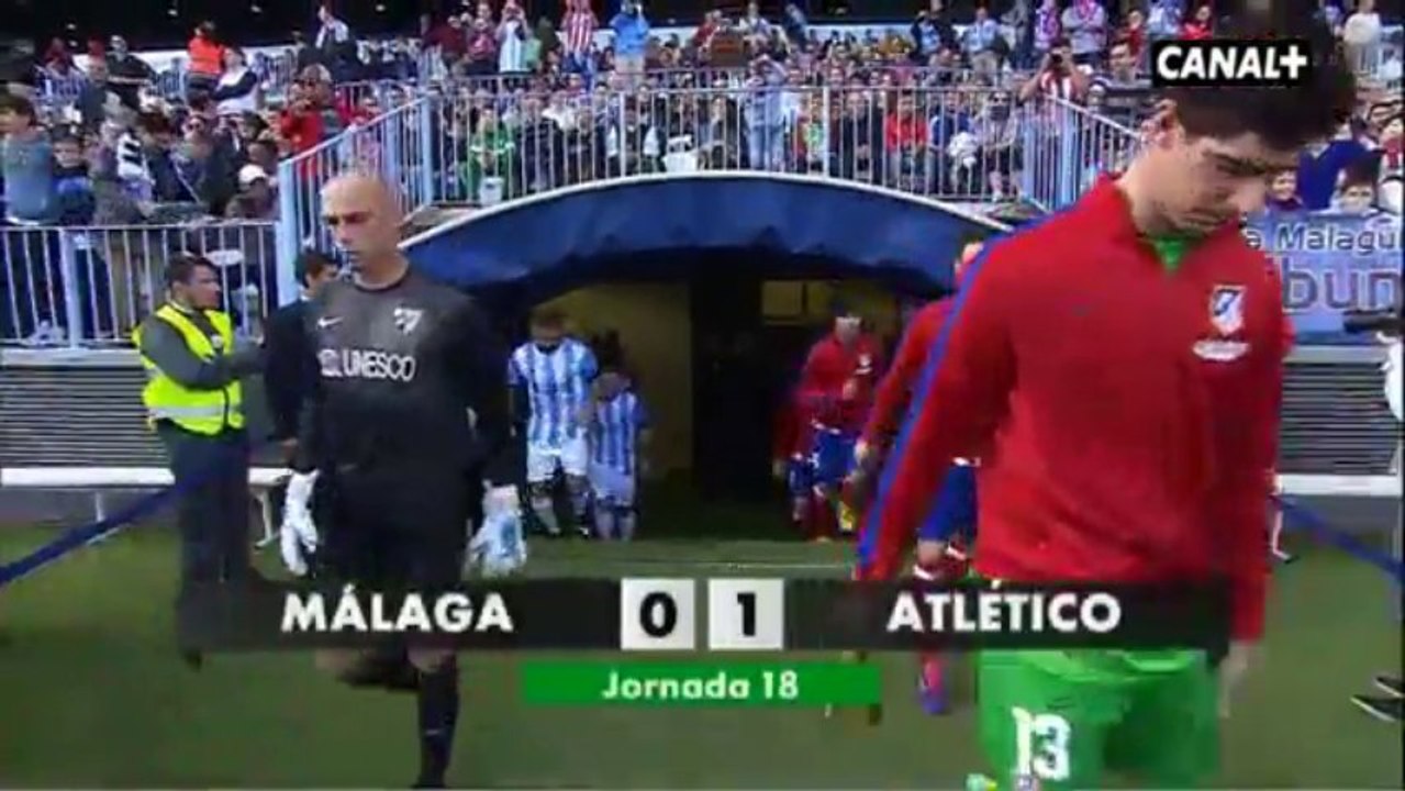 Malaga 0 Atl.Madrid 1