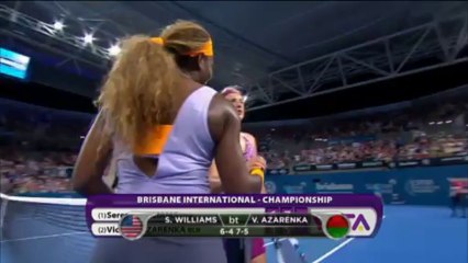 Brisbane - Serena se impone a Azarenka y revalida su título