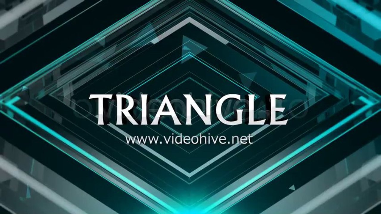 Triangle Logo Reveal - After Effects Template