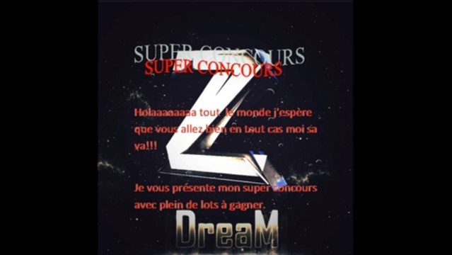 Super concours : Voulez-vous gagnez des lots