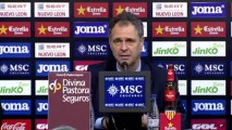 Caparrós evita hablar del posible penalti
