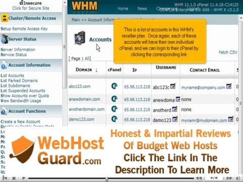 Difference between WebHost Manager(WHM) and cPanel by VodaHost web hosting