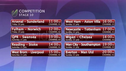 Premier League Line Up - After Effects Template