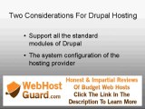 Recommend a Good Drupal Web Hosting Provider