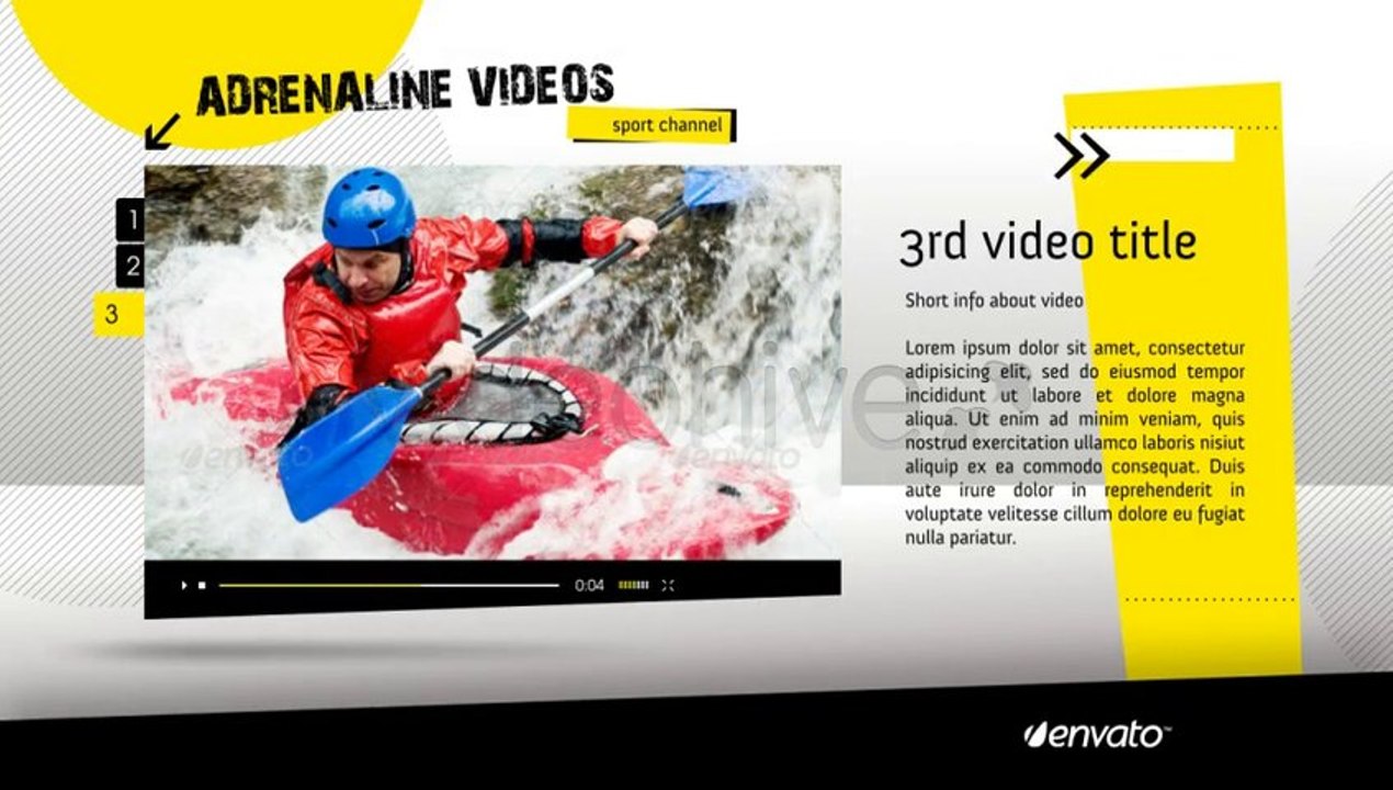 Sport Channel - After Effects Template