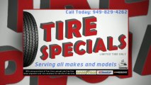 (949) 829-4262 | OC 92610 Tire Specials, Auto Services