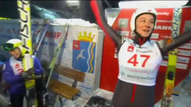 SKI JUMPING: FIS World Cup: Highlights from Saturday's ladies event in Chaikovsky, Russia