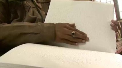 Technology creates options for India's blind