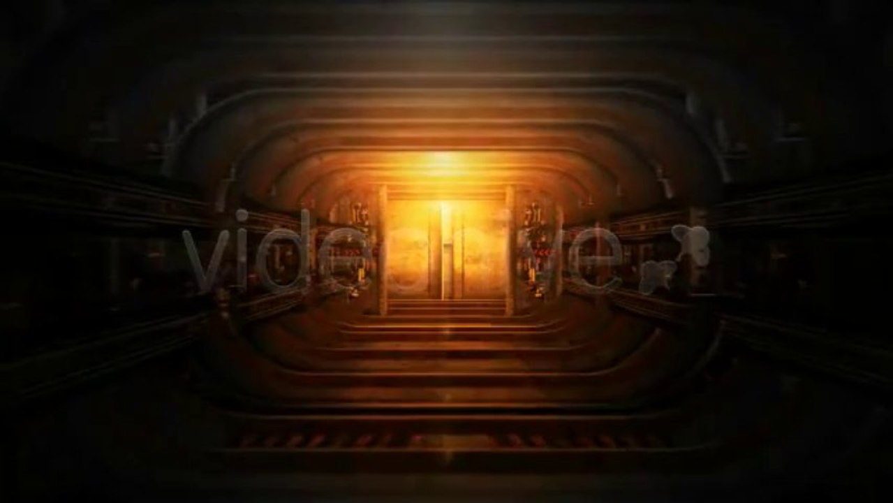 futuristic tunnel reveal - After Effects Template