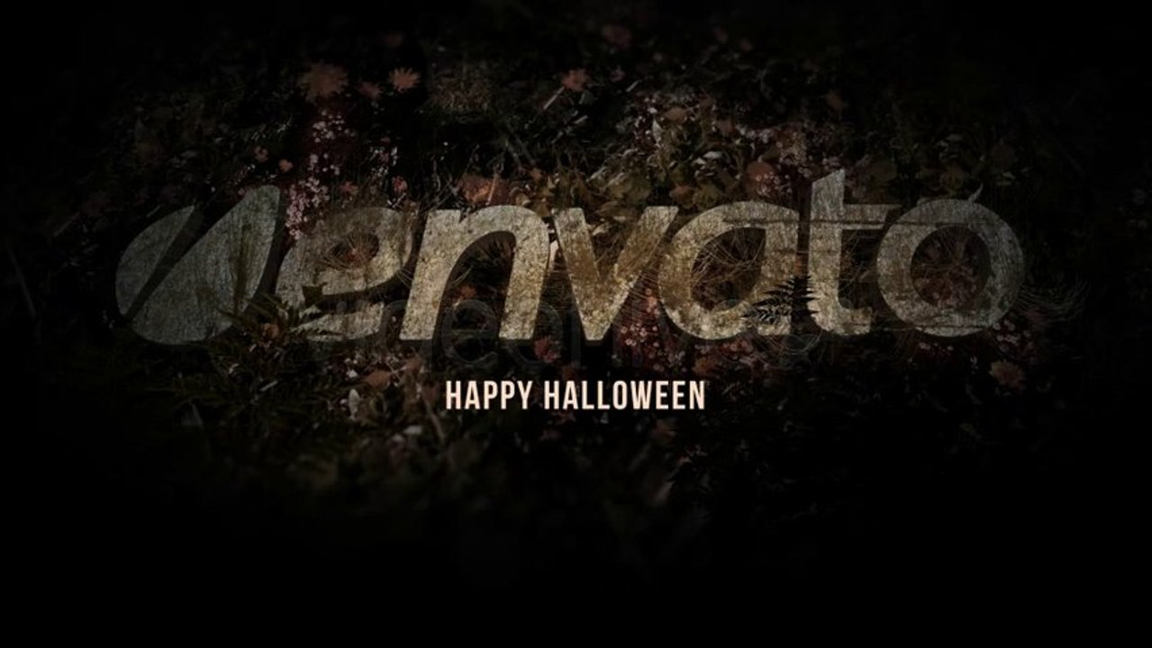 Halloween Logo Reveal - After Effects Template