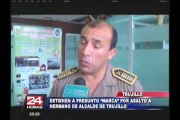 Trujillo: capturan a presunto involucrado en asalto a Óscar Acuña