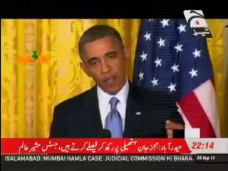 Tezabi Totay Obama & Nawaz meeting