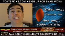 Cincinnati Bengals vs. San Diego Chargers Pick Prediction NFL AFC Wildcard Playoff Pro Football Odds Preview 1-5-2014