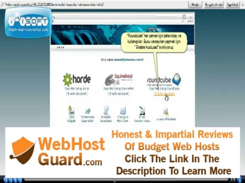 Linux / cPanel Hosting E-Mail Hesabı Açma - www.alanadi.com.tr