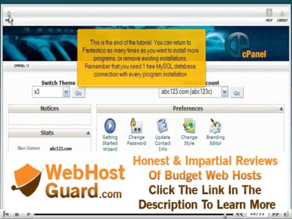 An introduction to using Fantastico in cPanel - Canadian Web Hosting