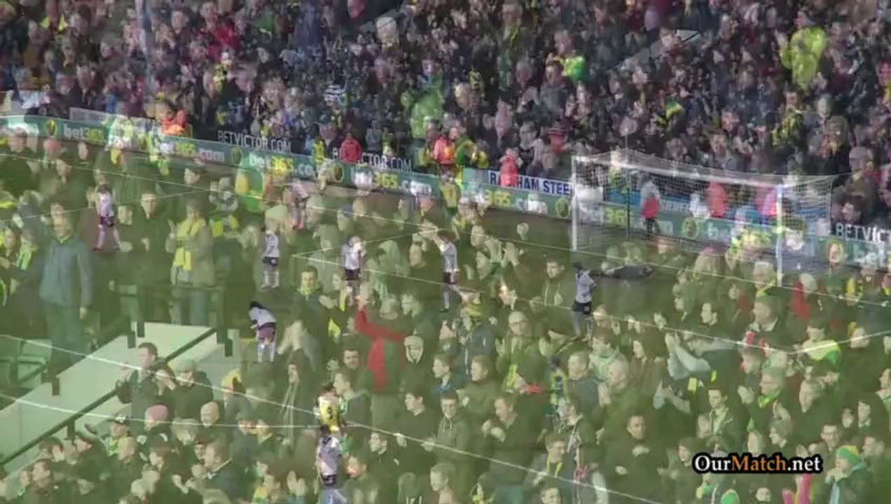 Norwich City 1-1 Fulham (All Goals) 04.01.2014