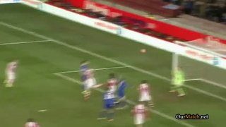 Stoke City 2-1 Leicester City (All Goals) (04.01.2014)