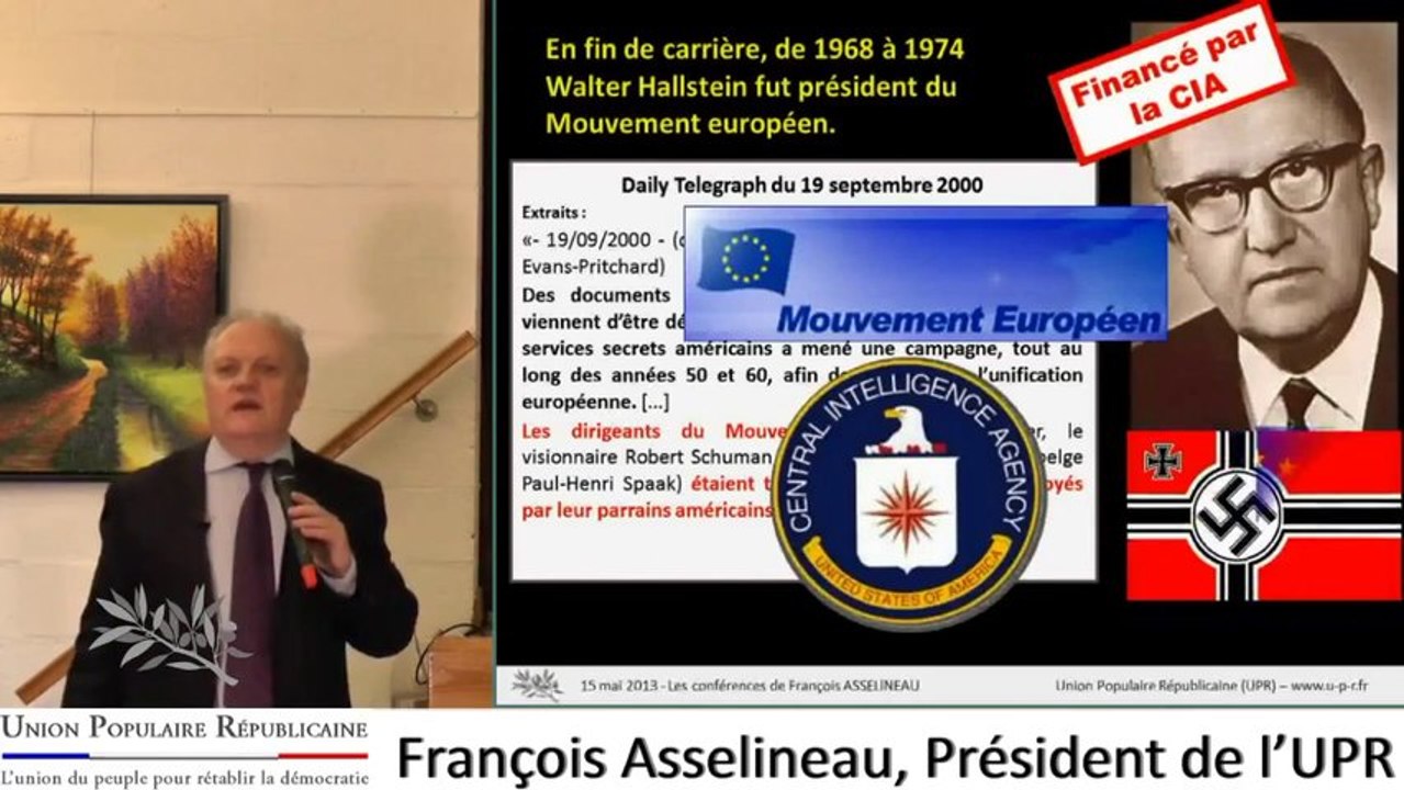 Prix Charlemagne, décryptage par François Asselineau